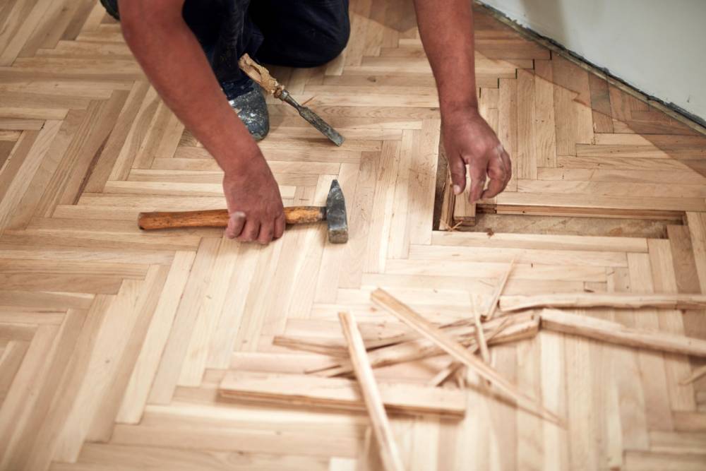 Réparation parquet près de Saint-Dié-des-Vosges